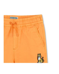 Cotton Bermuda shorts - Orange