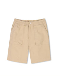 Bermuda à taille élastiquée - Corde