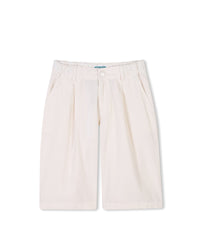 Bermuda en popeline - Pale Trench
