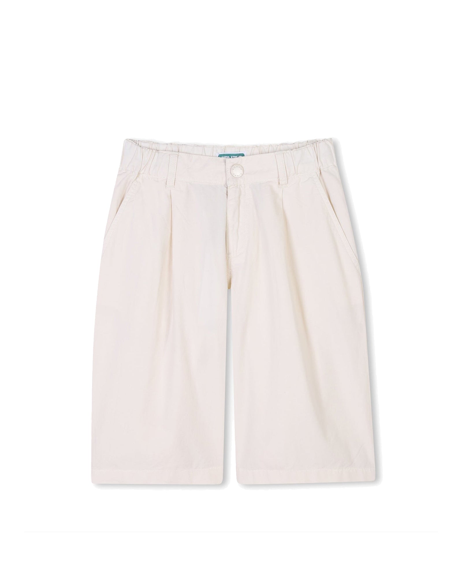 Bermuda en popeline - Pale Trench