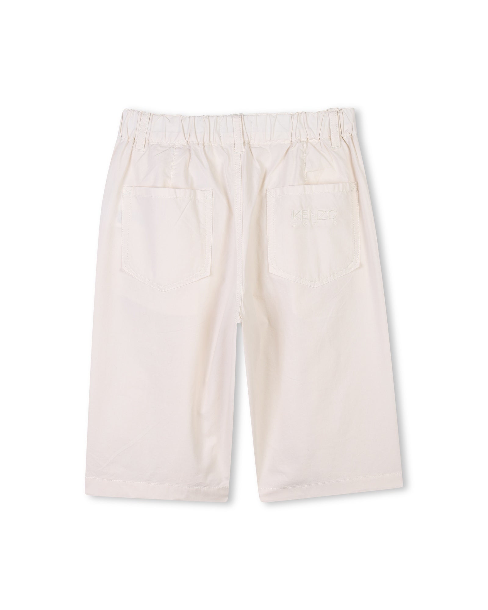 Bermuda en popeline - Pale Trench