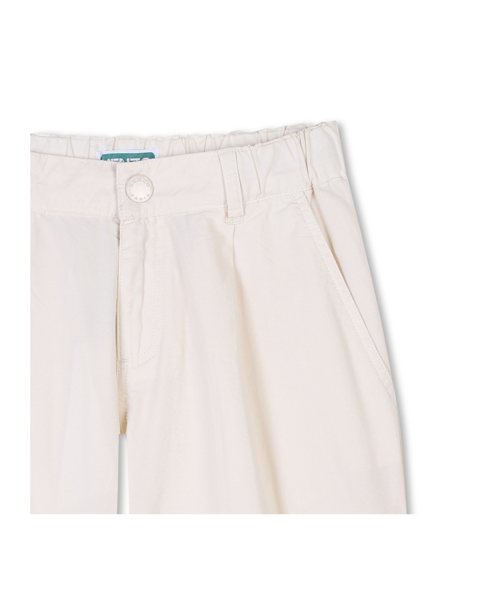Bermuda en popeline - Pale Trench