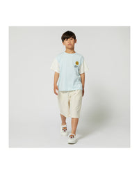 Bermuda en popeline - Pale Trench