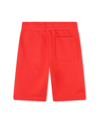 Bermuda avec logo en coton - Piment