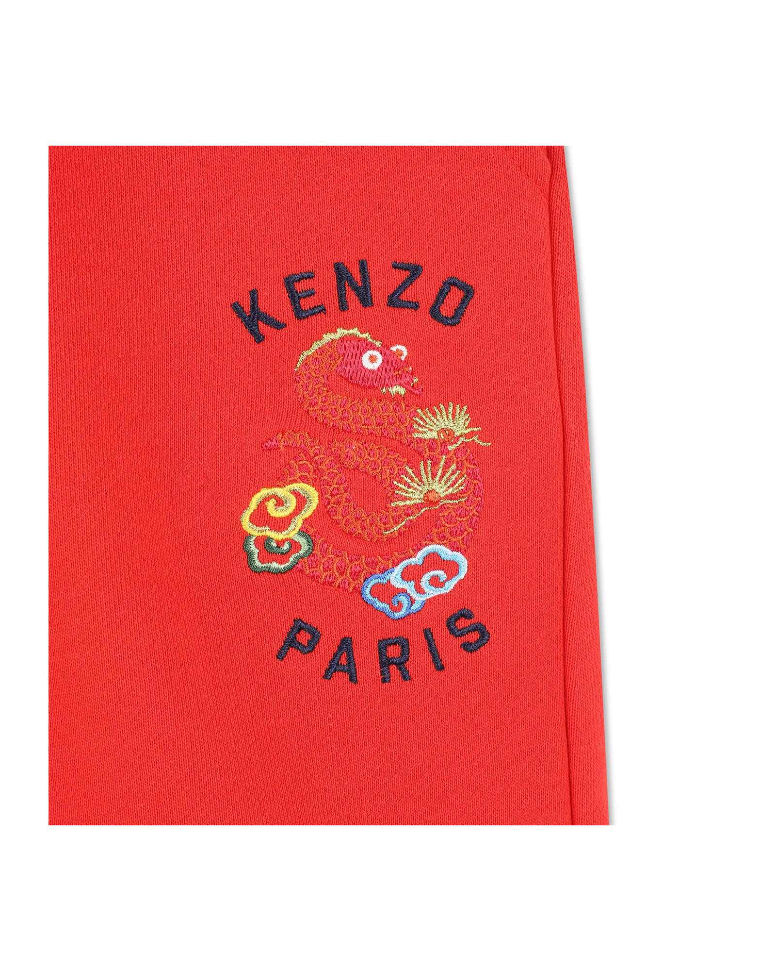 Bermuda avec logo en coton - Piment