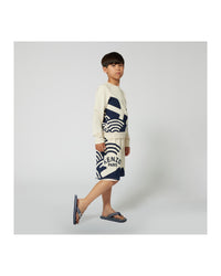 Bermuda en molleton léger - Pale Trench
