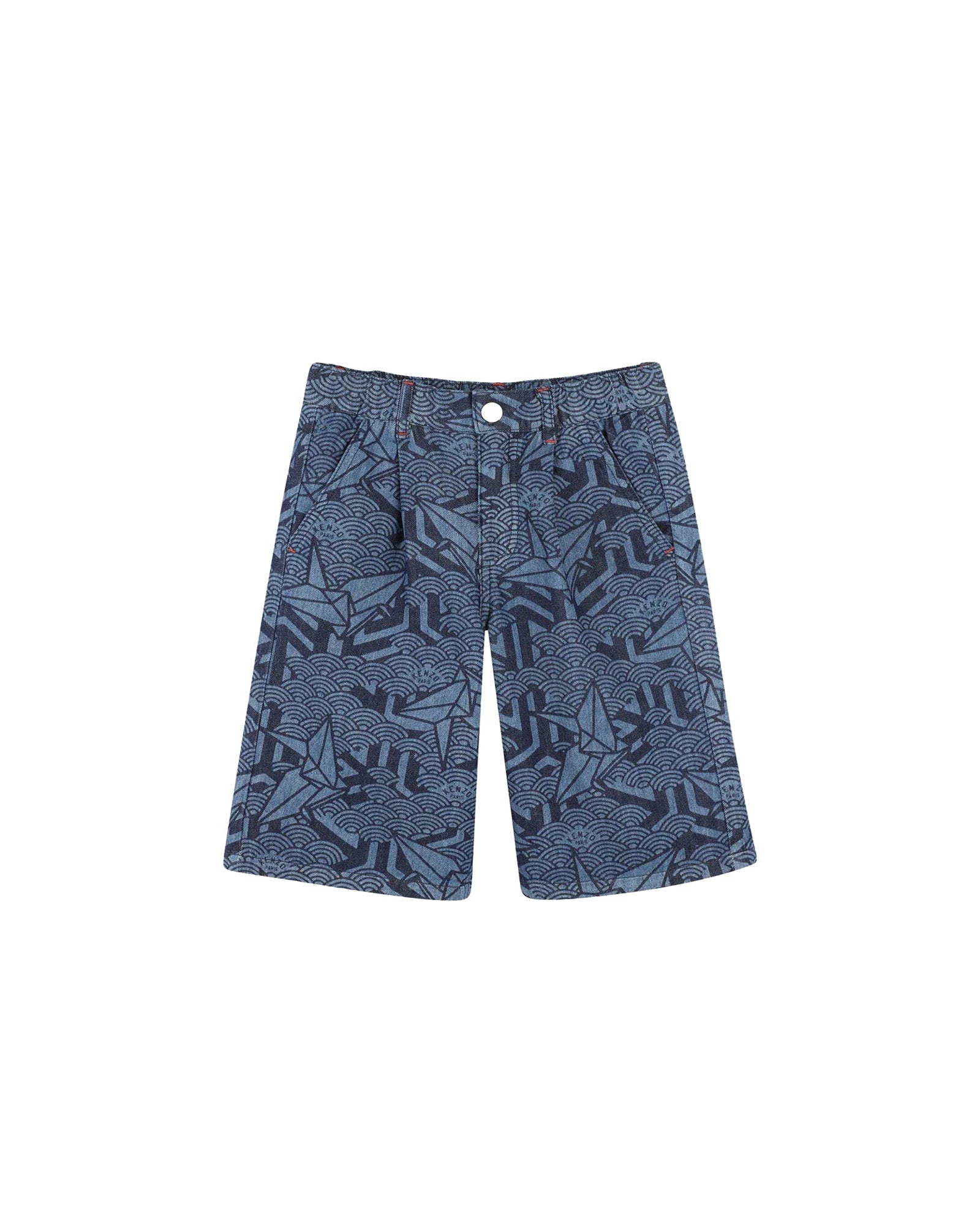 Bermuda en denim - Laser