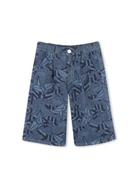 Bermuda en denim - Laser