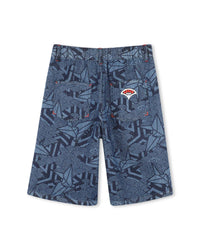 Bermuda en denim - Laser