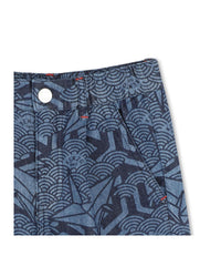 Bermuda en denim - Laser