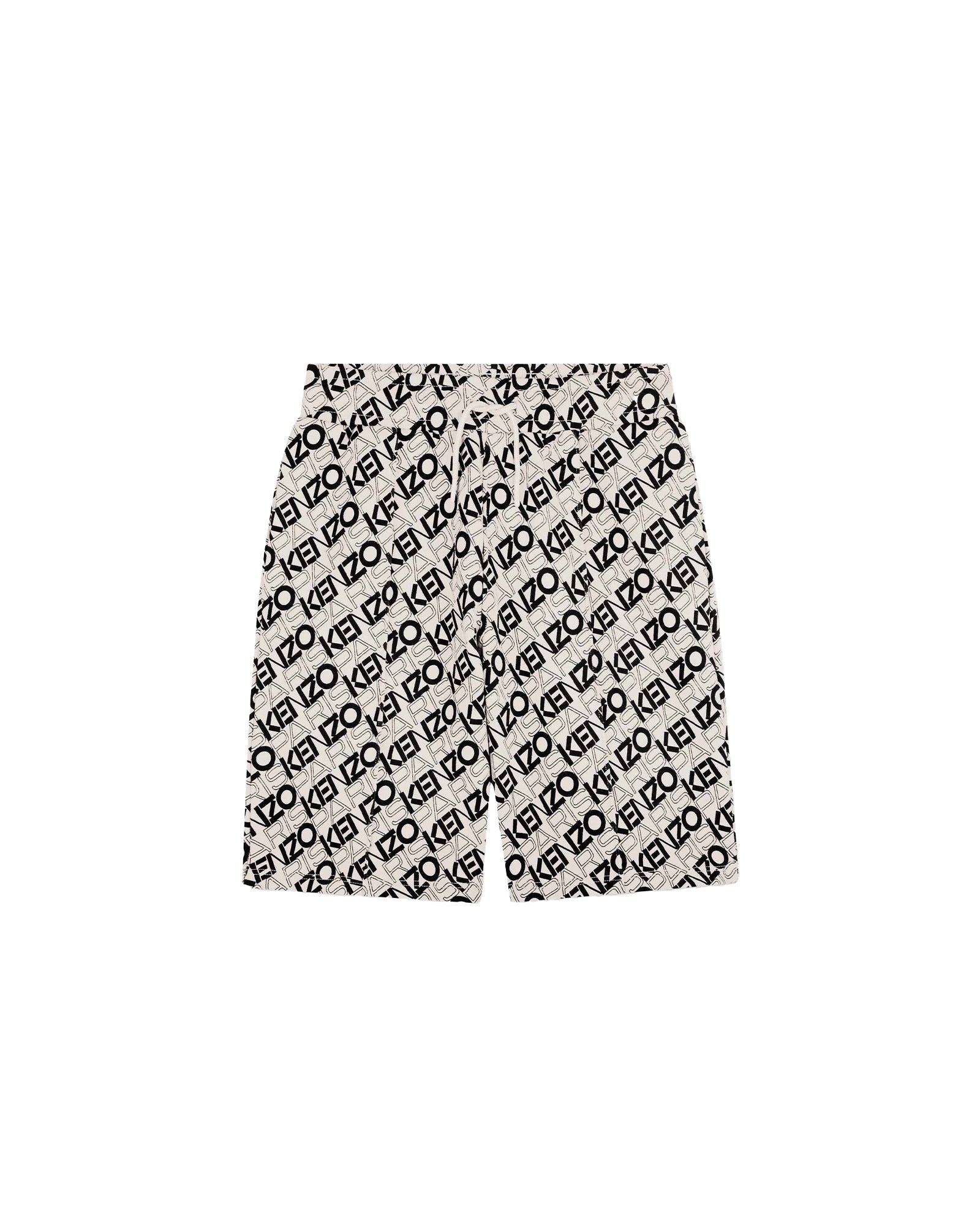 Fleece sweat shorts - Off White