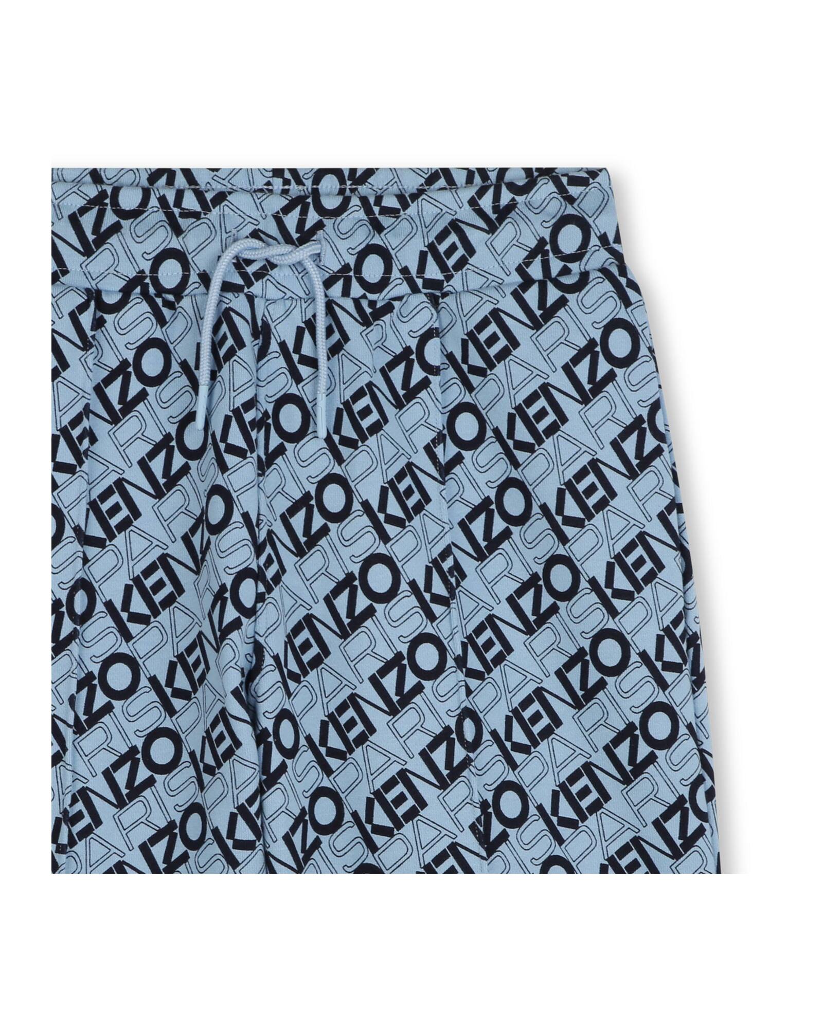 Fleece sweat shorts - Iceberg