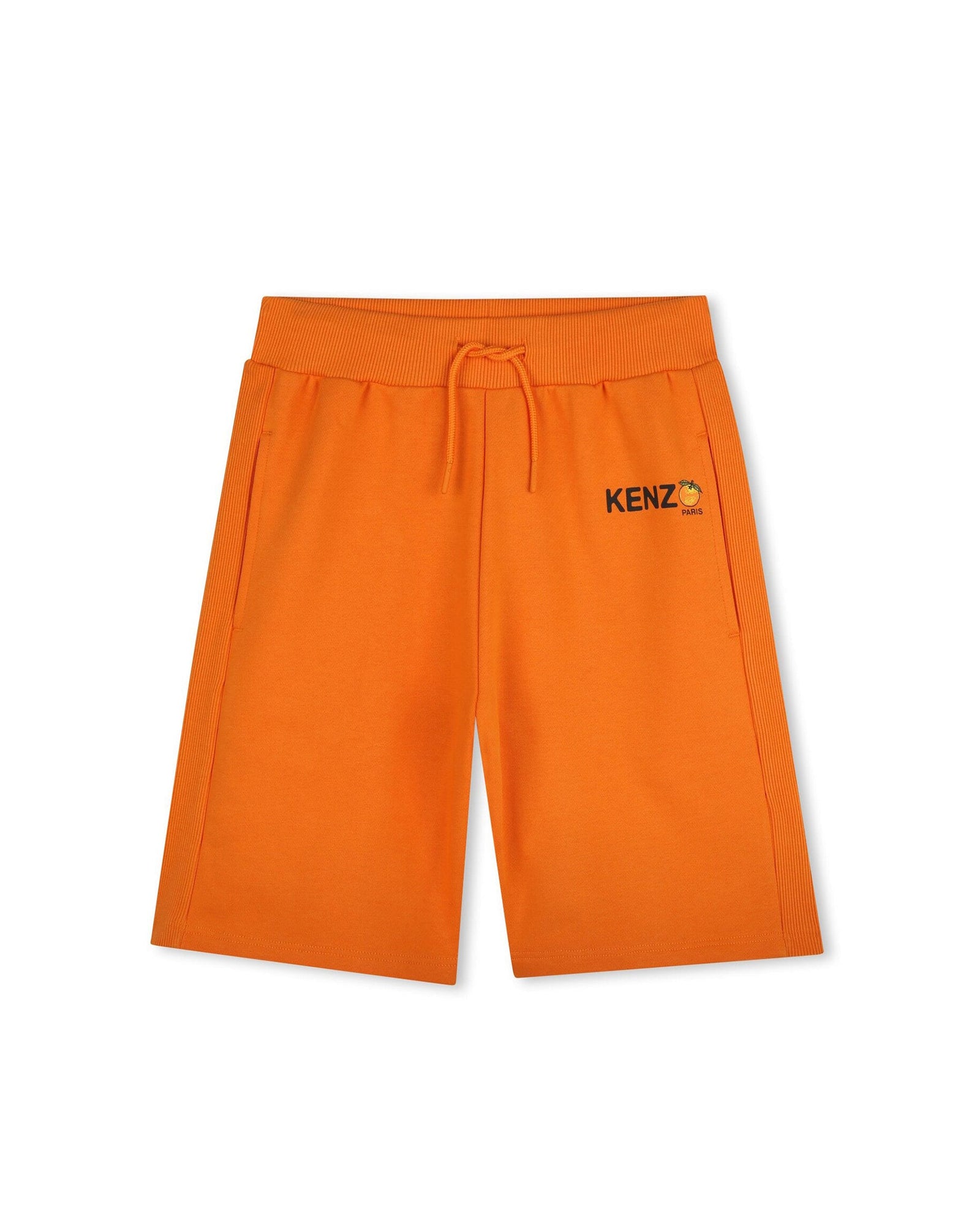 Bermuda de jogging en molleton - Orange