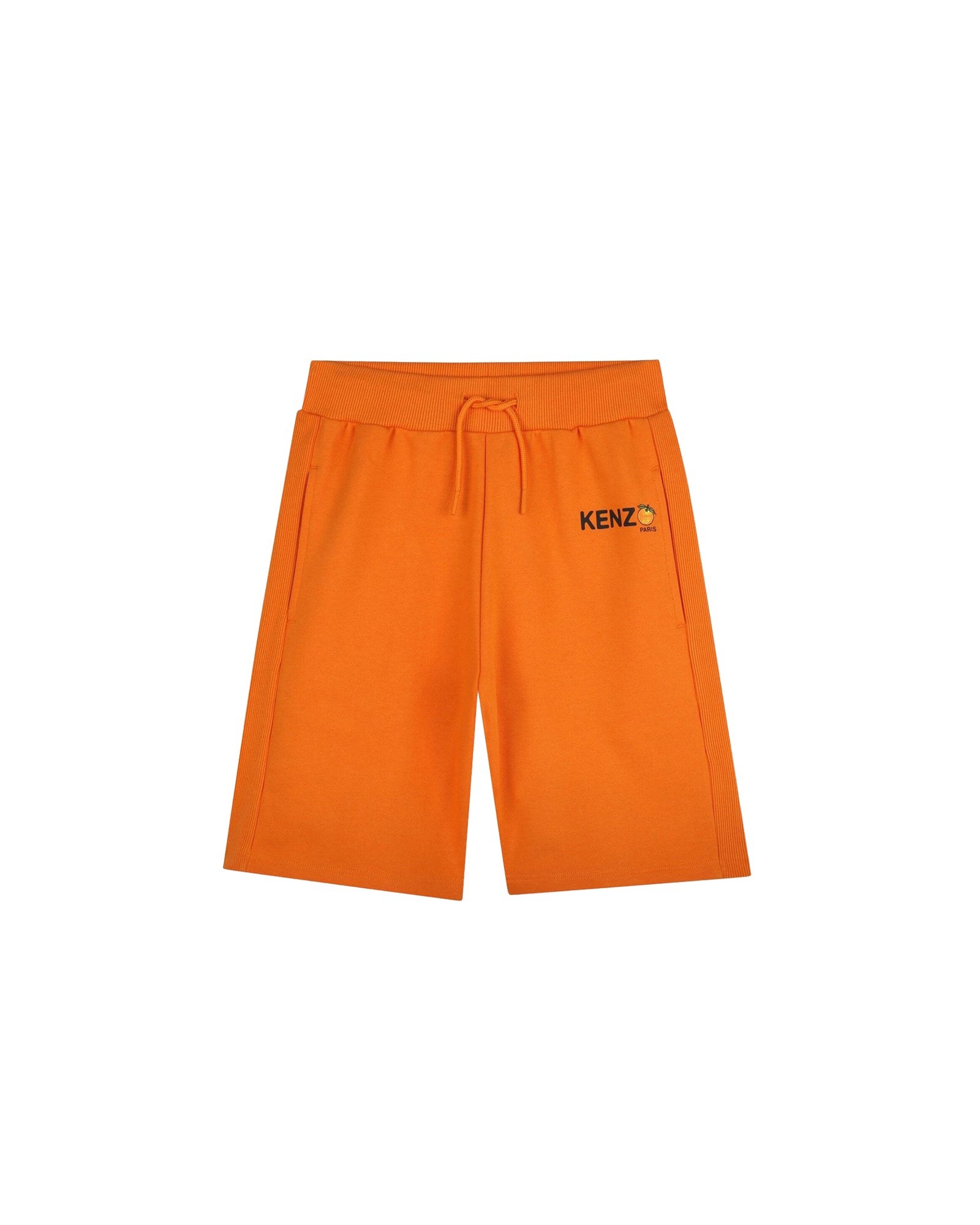 Bermuda de survêtement en molleton - Orange