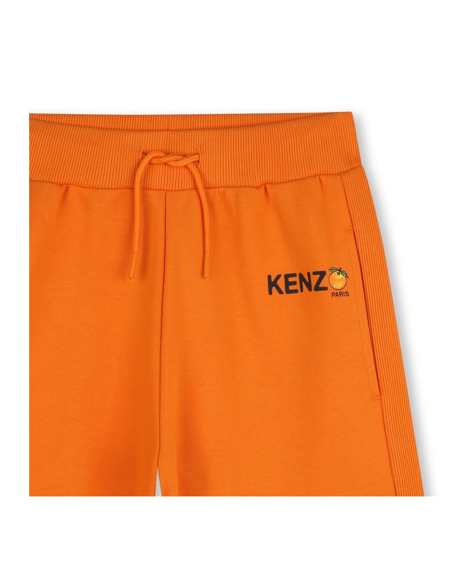 Bermuda de jogging en molleton - Orange