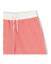 Bermuda en molleton - Rouge Vif