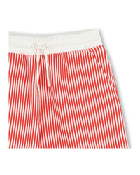 Fleece Bermuda shorts - Bright red