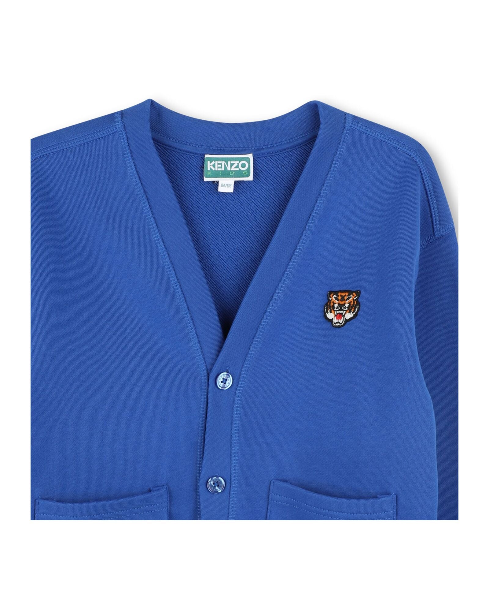 Cardigan en molleton - Wave Blue