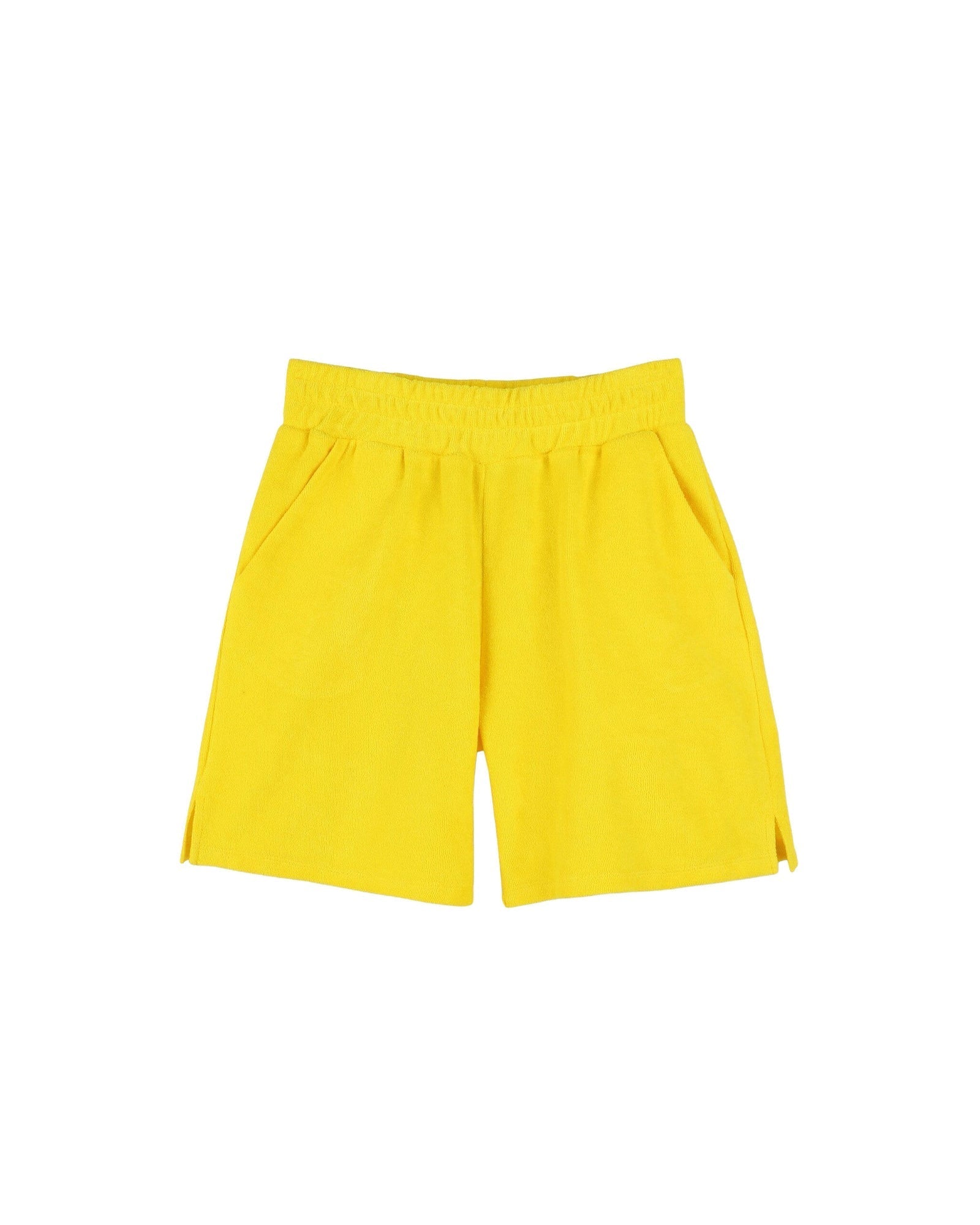 Terry shorts - Taxi Yellow