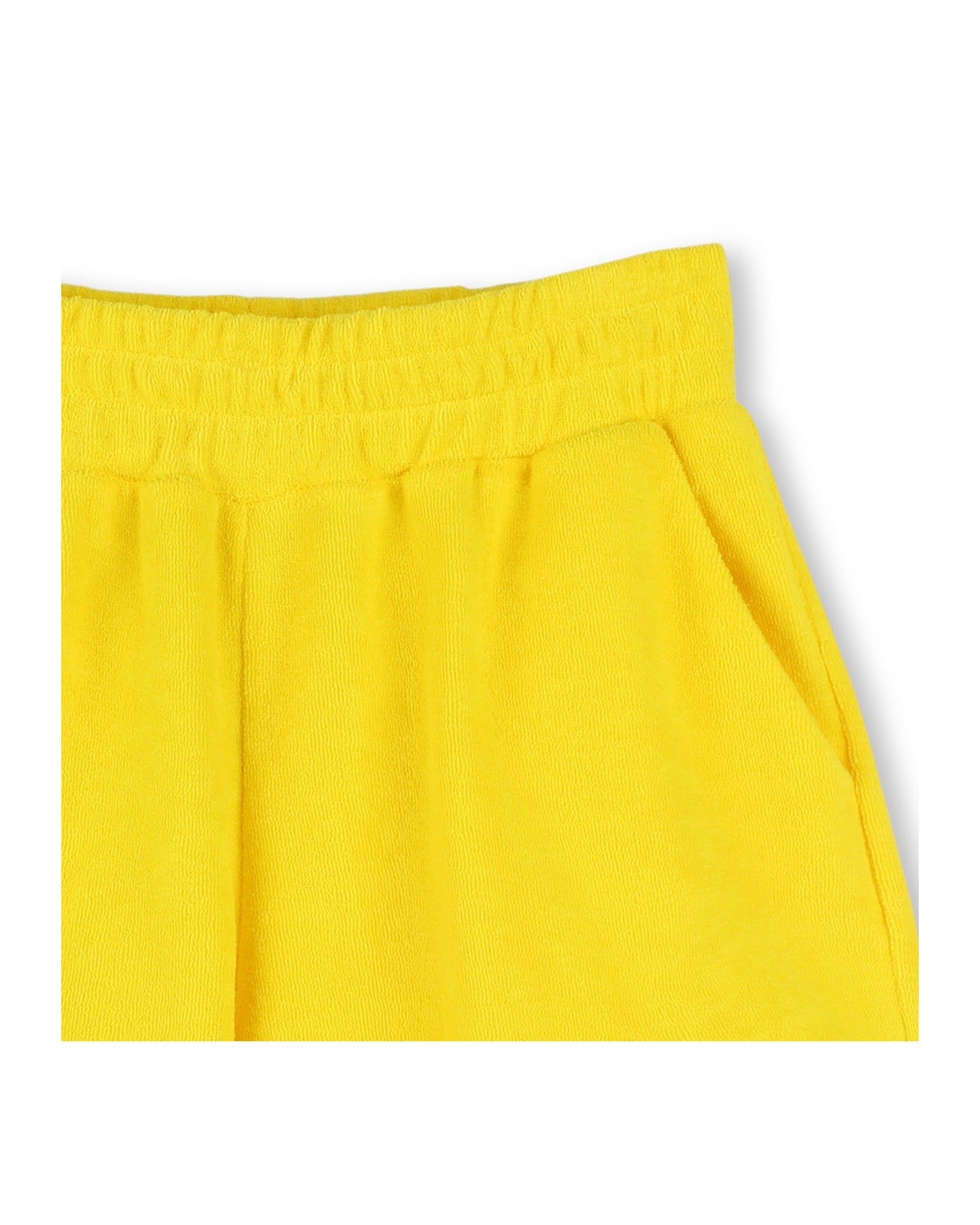 Terry shorts - Taxi Yellow