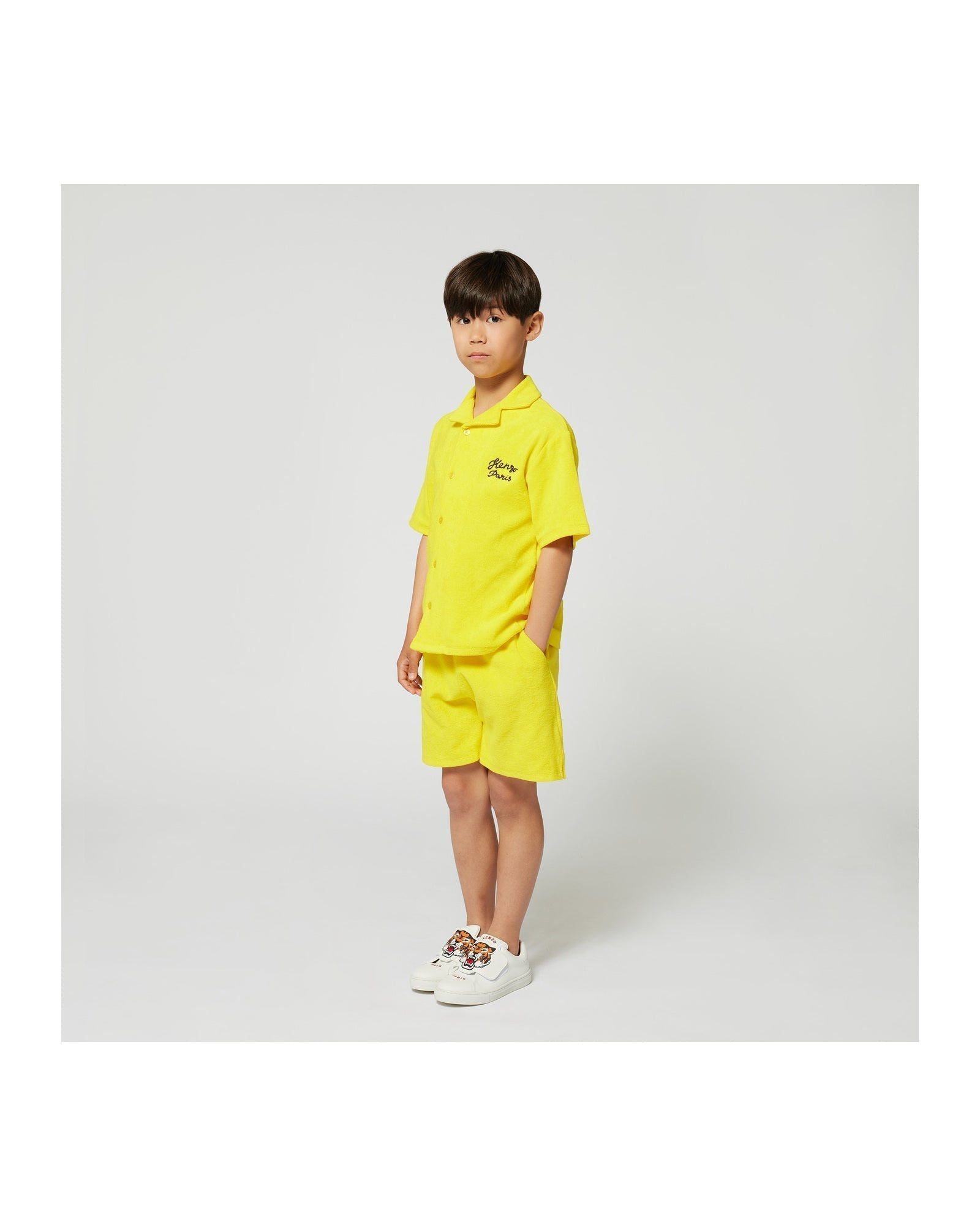 Terry shorts - Taxi Yellow