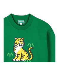 Fleece sweatshirt - Loden
