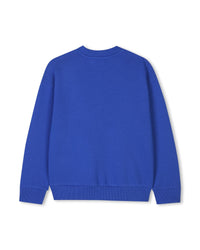 Fleece sweatshirt - Wave Blue