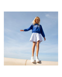 Fleece sweatshirt - Wave Blue