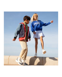 Fleece sweatshirt - Wave Blue