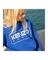 Fleece sweatshirt - Wave Blue