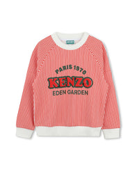 Sweatshirt en imprimé - Rouge Vif