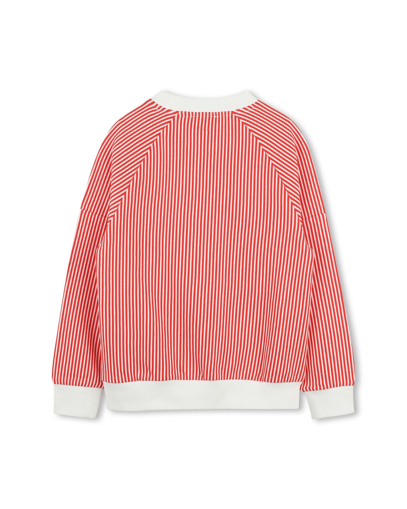 Sweatshirt en imprimé - Rouge Vif