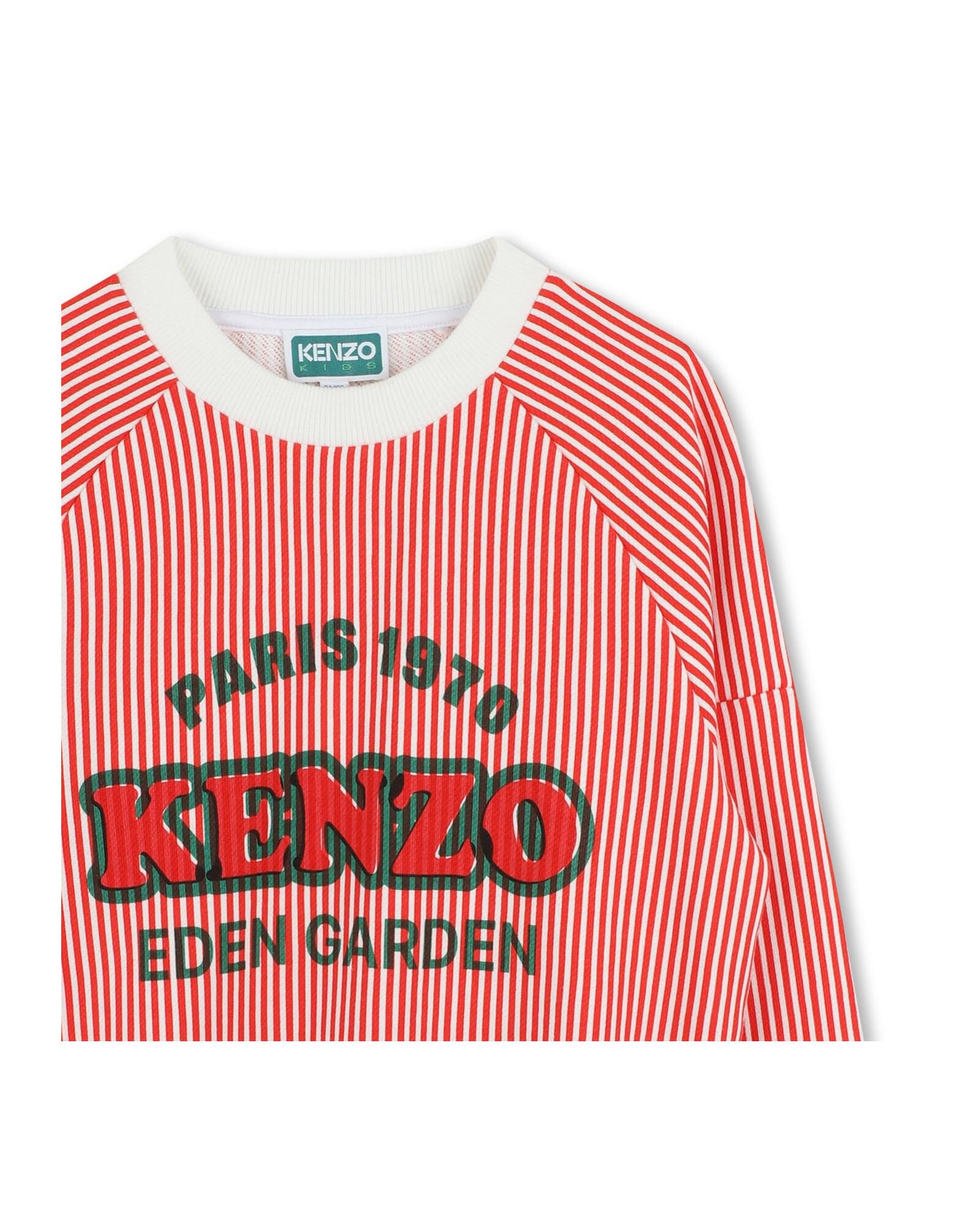 Sweatshirt en imprimé - Rouge Vif