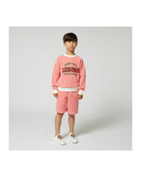 Sweatshirt en imprimé - Rouge Vif