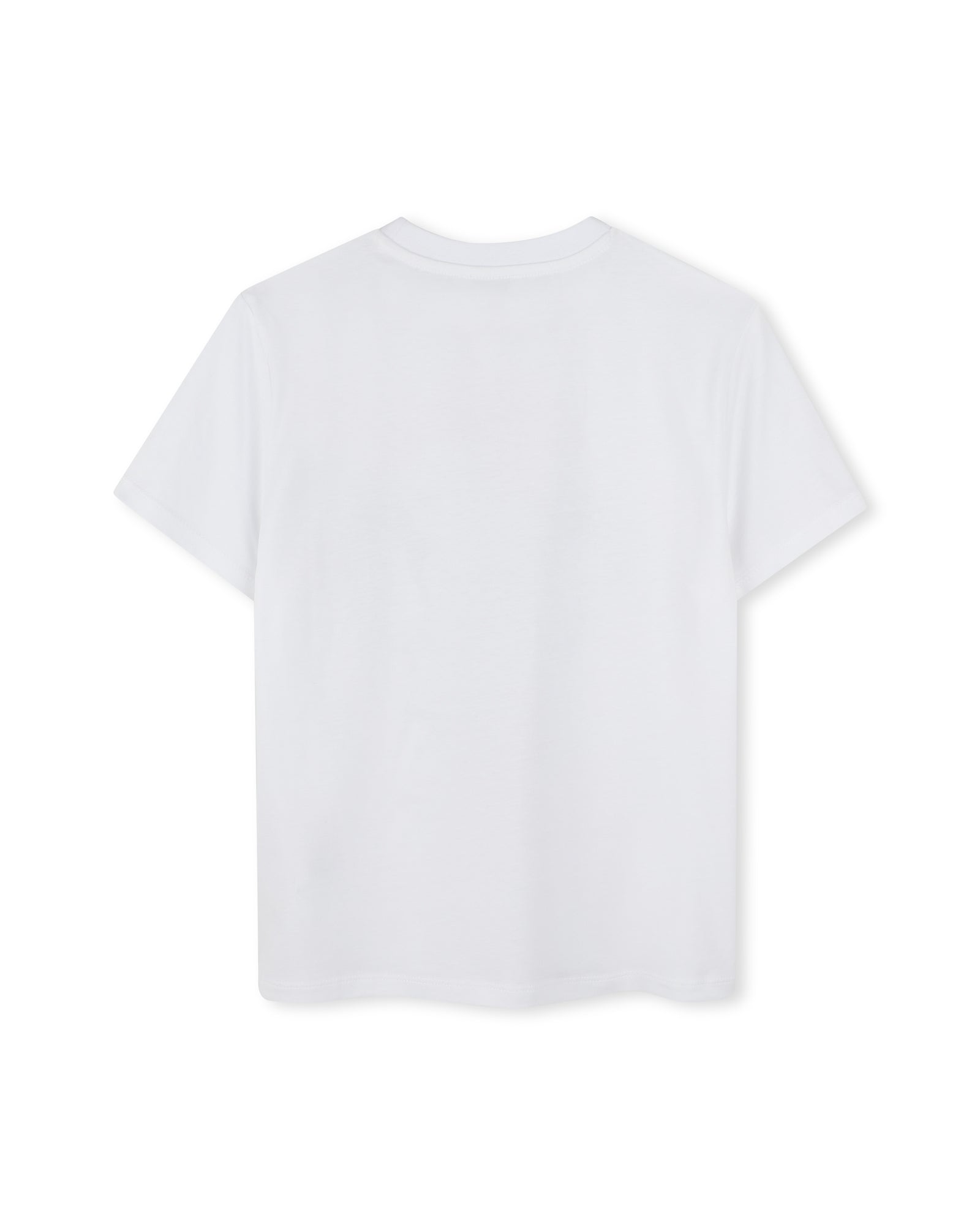 Cotton T-shirt with logo print - White