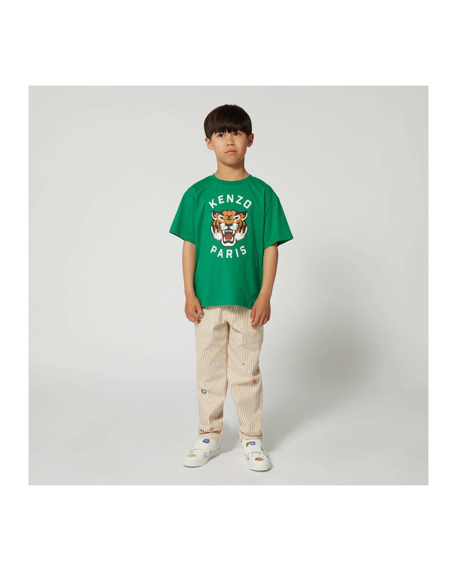 T-shirt en imprimé siglé - Loden