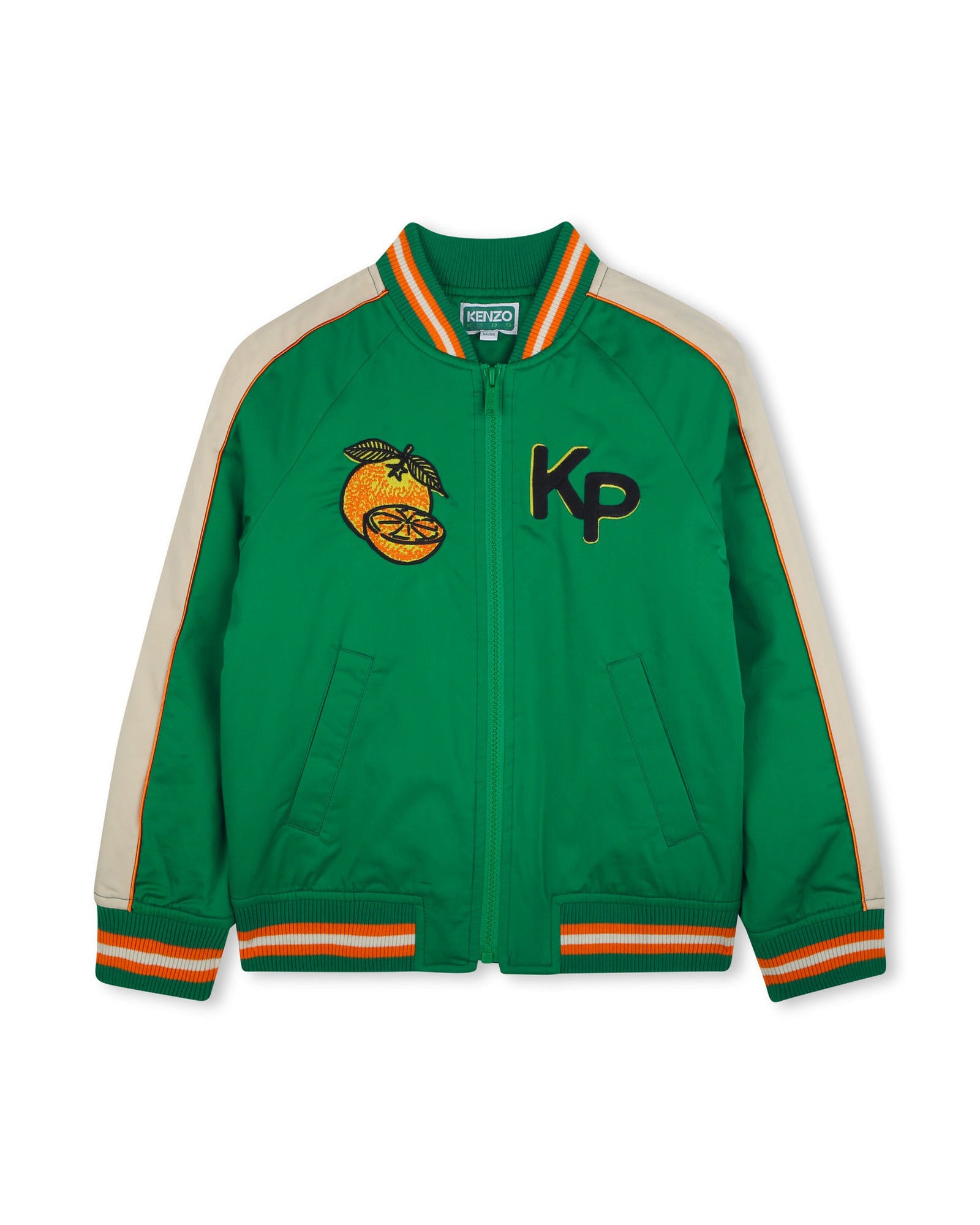 Blouson zippé en satin - Loden