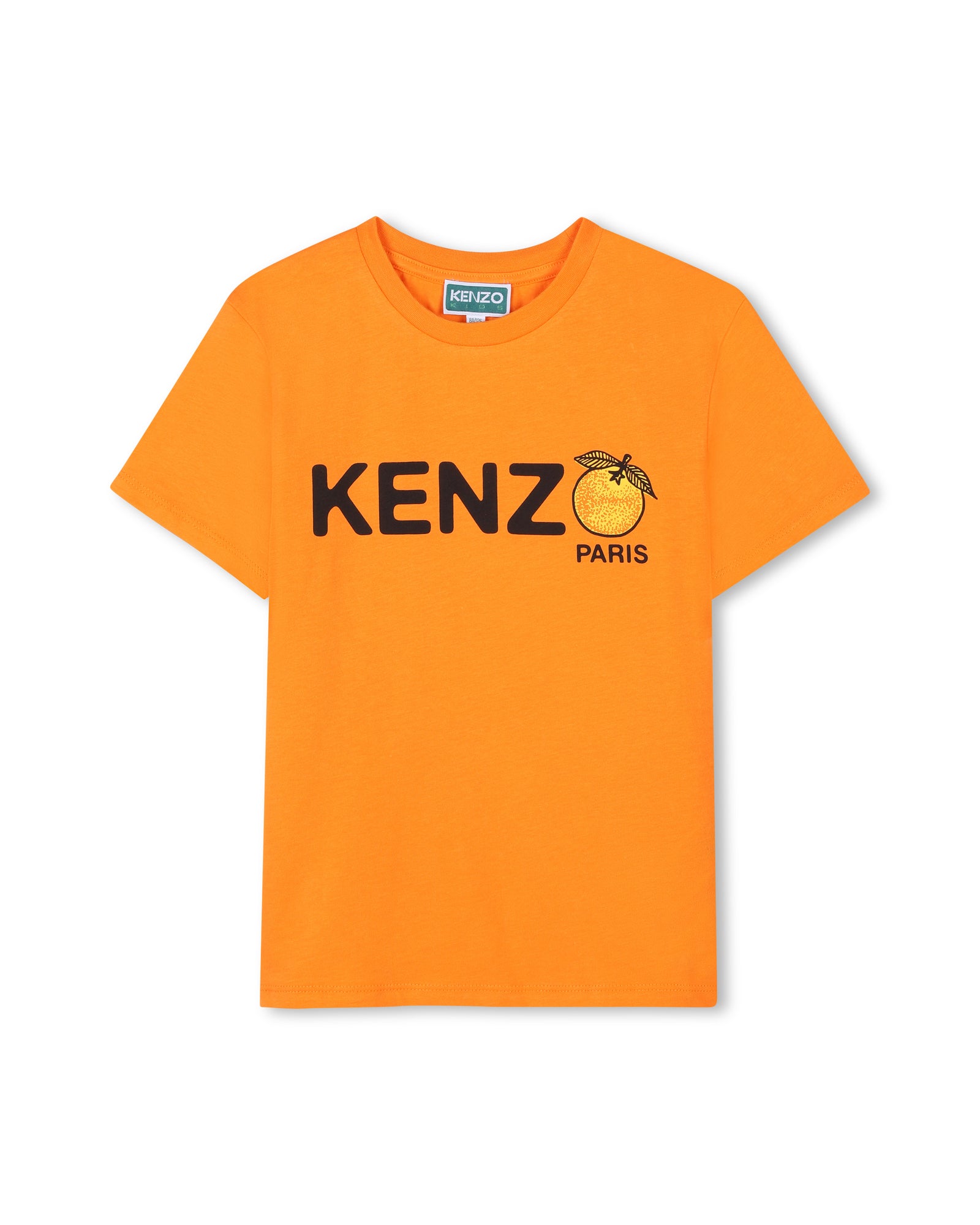T-shirt en imprimé siglé - Orange