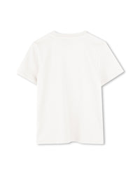 Cotton T-shirt with logo print - Off White