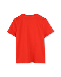Printed T-shirt - Rouge Vif