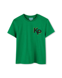 T-shirt à imprimés siglé - Loden