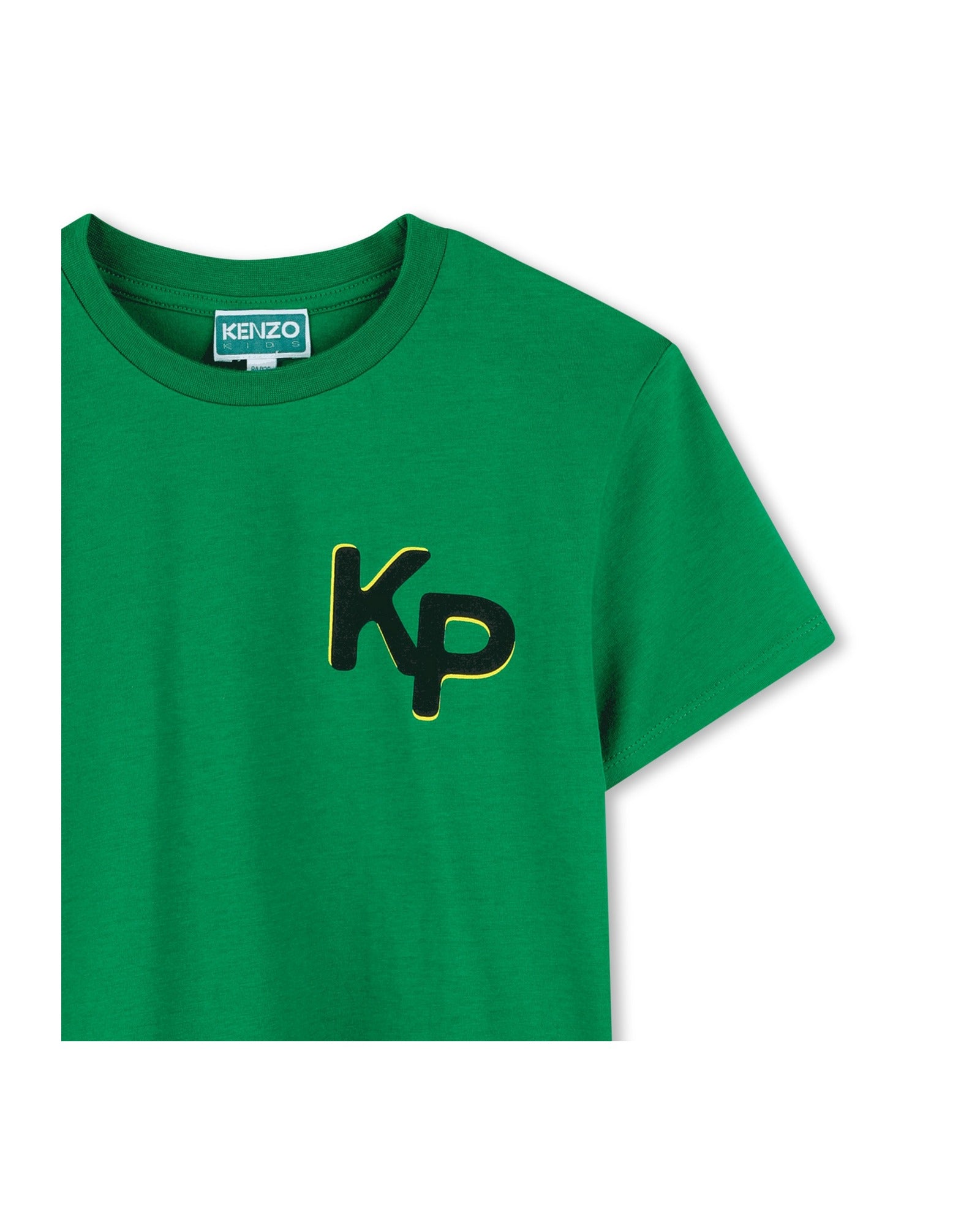 T-shirt à imprimés siglé - Loden