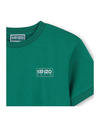 T-shirt en imprimé siglé - Loden