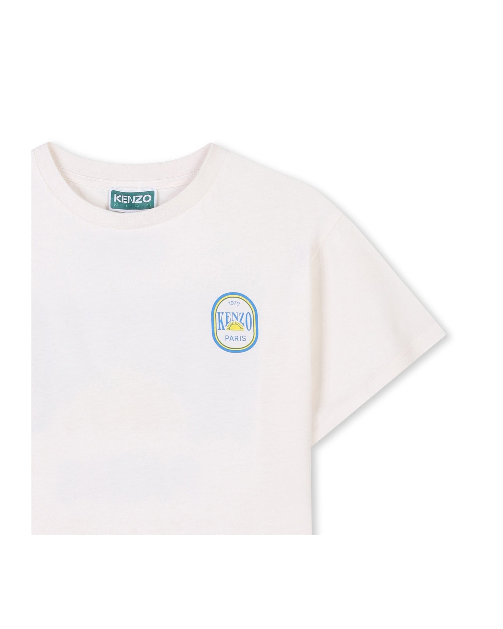 T-shirt à imprimés siglé - Offwhite