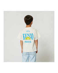 T-shirt à imprimés siglé - Offwhite