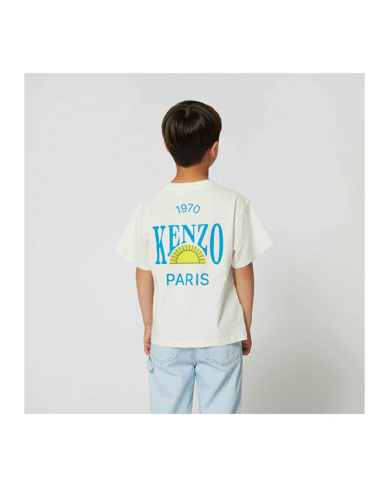 T-shirt à imprimés siglé - Offwhite