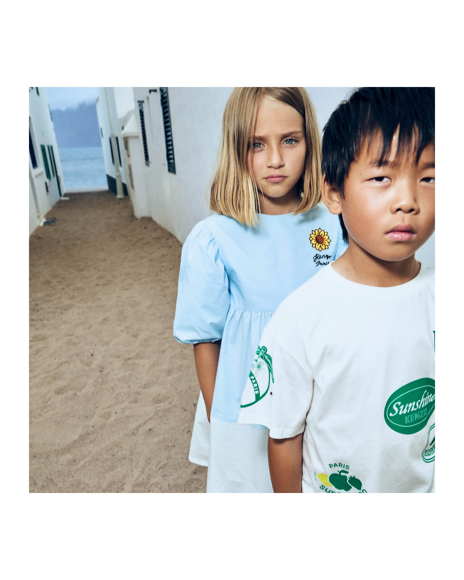 T-shirt à imprimés siglé - Offwhite