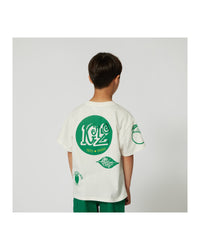 T-shirt à imprimés siglé - Offwhite