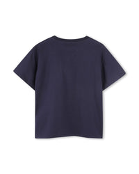 T-shirt à imprimé siglé en coton - Caban