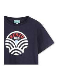 T-shirt à imprimé siglé en coton - Caban
